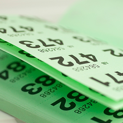 Imprimir tickets, rifas y loterías