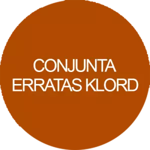 Conjunta erratas Klord