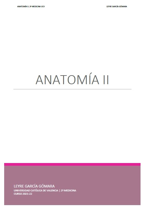 Anatomía II - (503 pág) - (Leyre García)