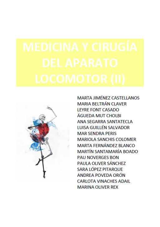 Medicina y cirugía del aparato locomotor - 2 cuatrimestre