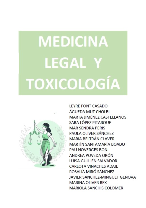 Medicina Legal y Toxicología