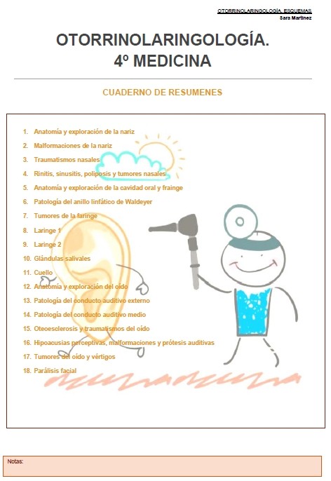 Otorrinolaringología (Segundo cuatrimestre)