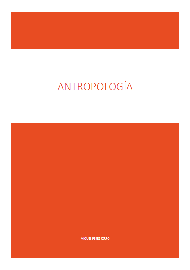 Antropología