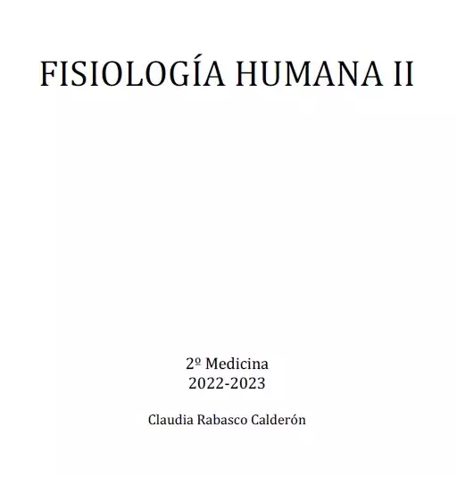 Fisiología humana II