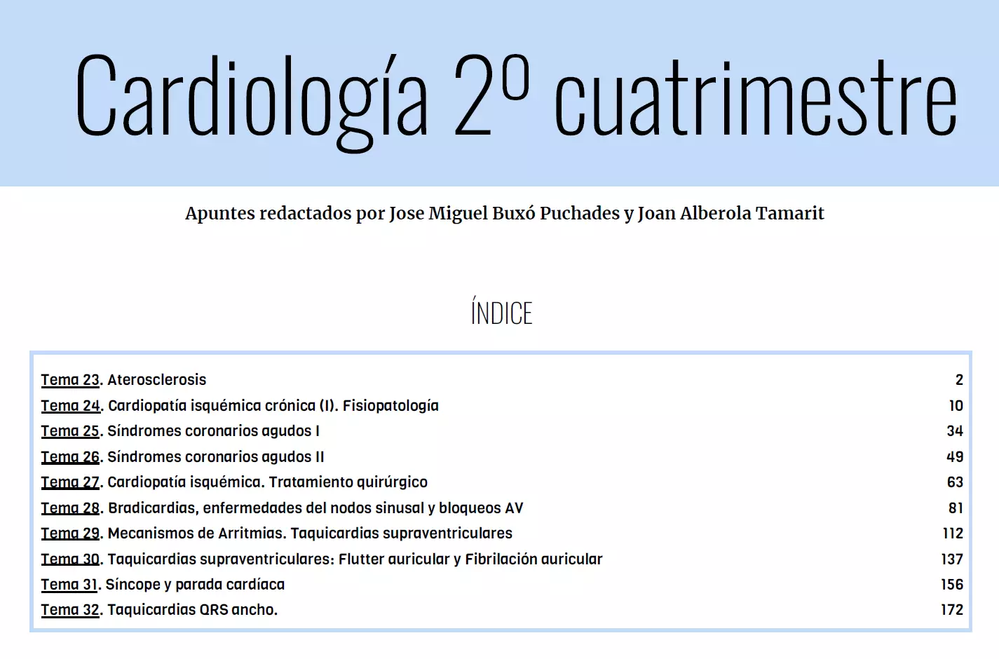 Cardiología