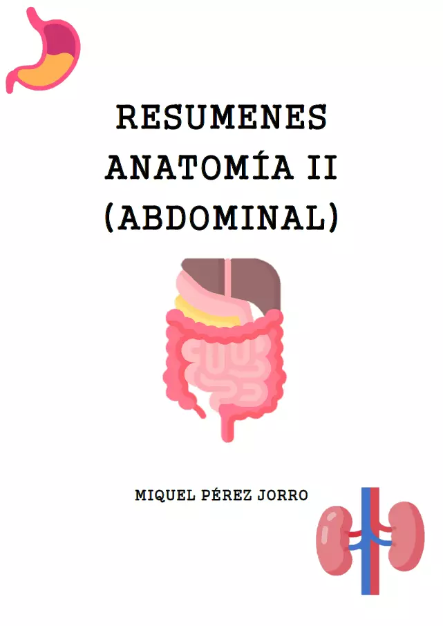 Resúmenes anatomía II