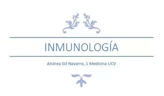 Inmunología