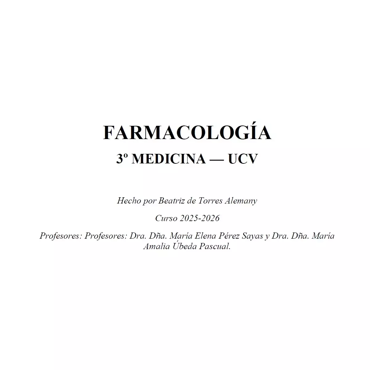 Farmacología