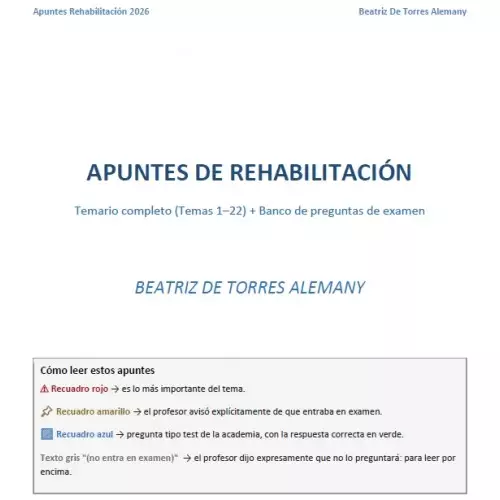 Rehabilitación
