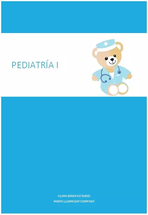 Pediatría 1er Cuatrimestre