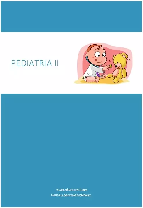 Pediatria II 2do Cuatrimestre