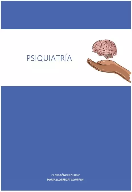 Psiquiatría 1er Cuatrimestre