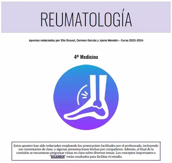 Reumatología