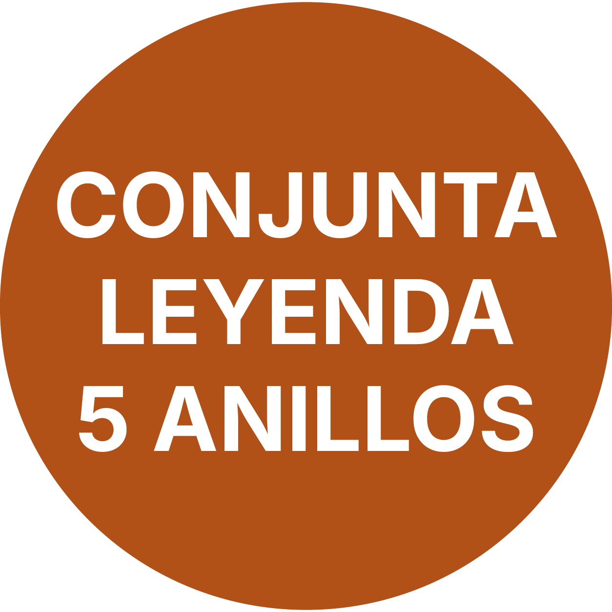 Conjunta LEYENDA 5 ANILLOS