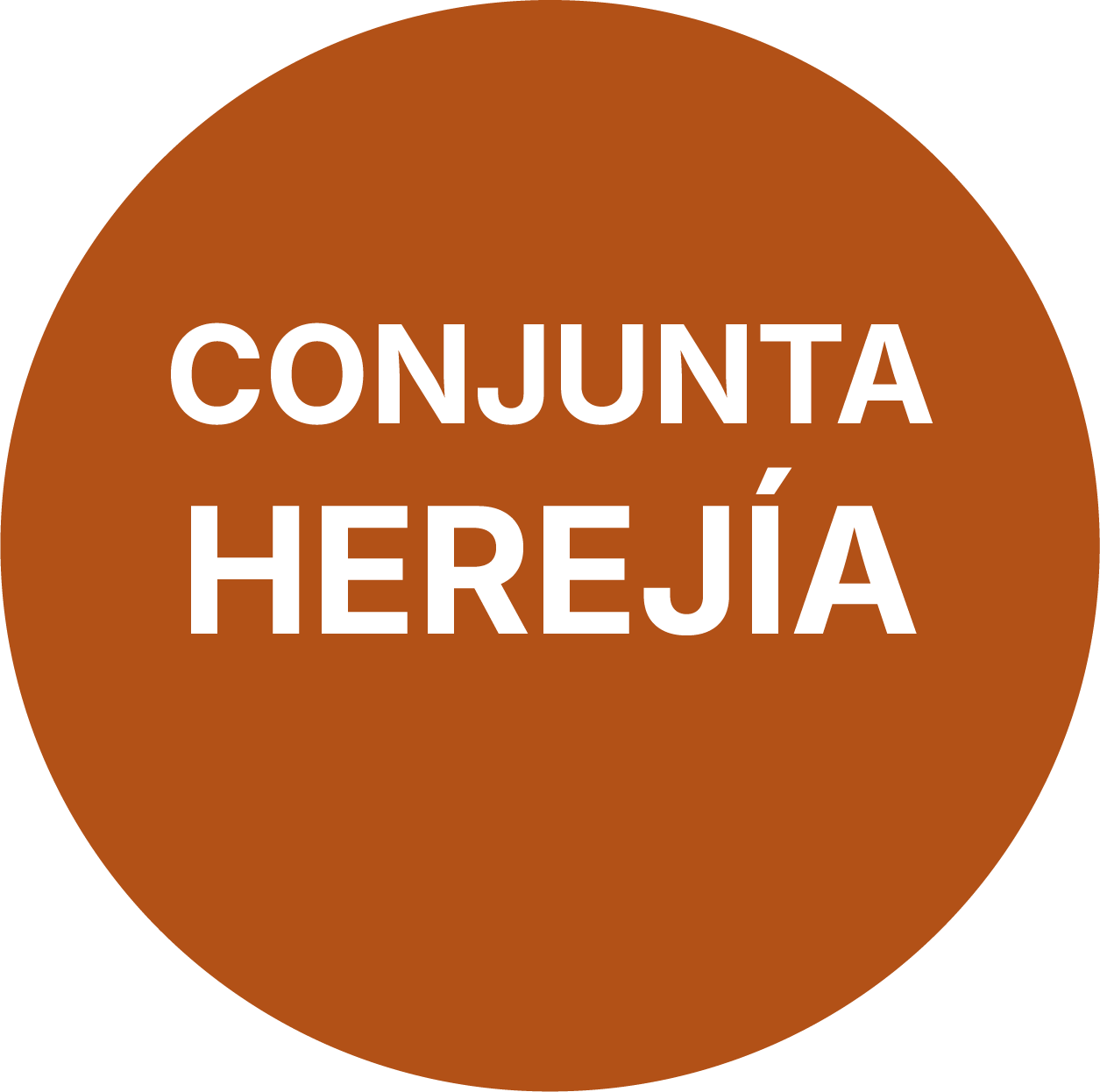 Conjunta HEREJÍA