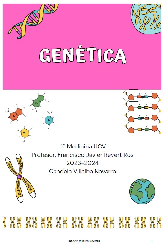 Genética - (124 pág) - (Candela Villalba)